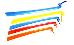 Load image into Gallery viewer, Kinsman Metallic Plastic Shoehorn 20 in, Color Varies