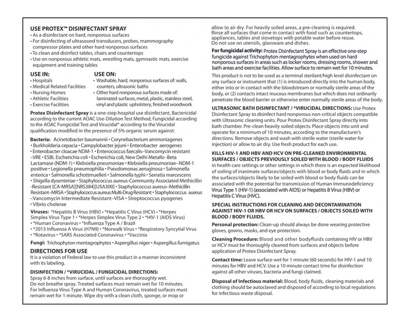 Load image into Gallery viewer, Protex Disinfectant Spray Bottle, 32 ounce