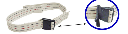 Kinsman Gait Transfer Belt with SQR Safety Quick Release Buckle