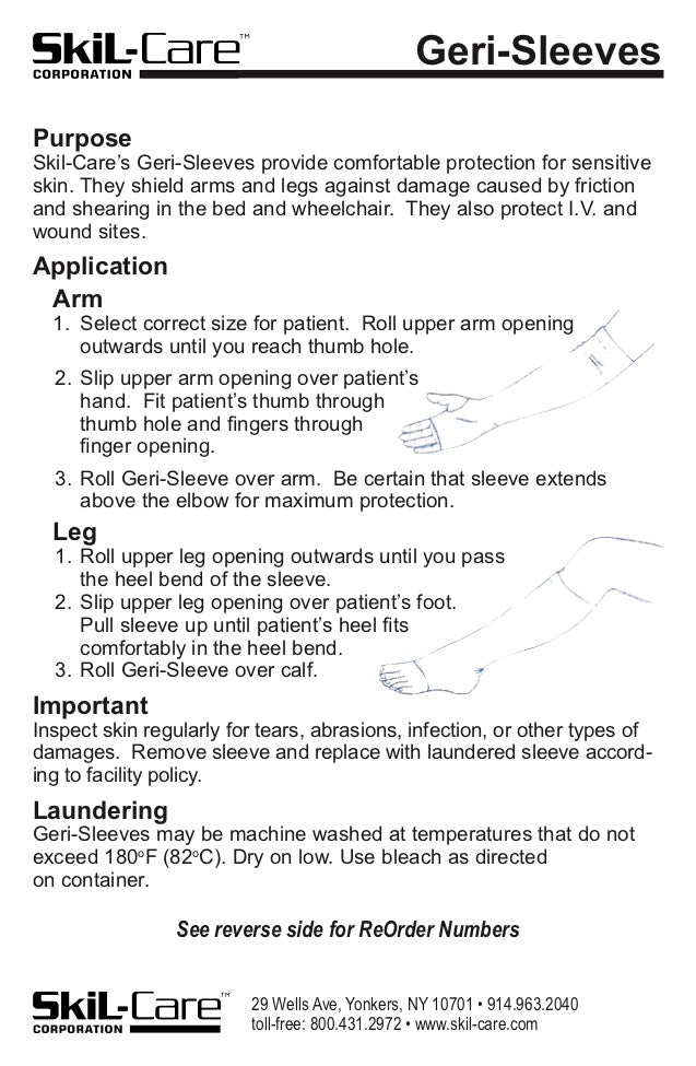 Load image into Gallery viewer, SkiL-Care Geri-Sleeves