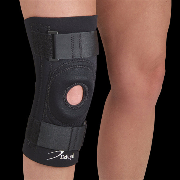 Load image into Gallery viewer, DeRoyal Deluxe Knee Support w/ Trimmable Buttress, Closed or Open Popliteal