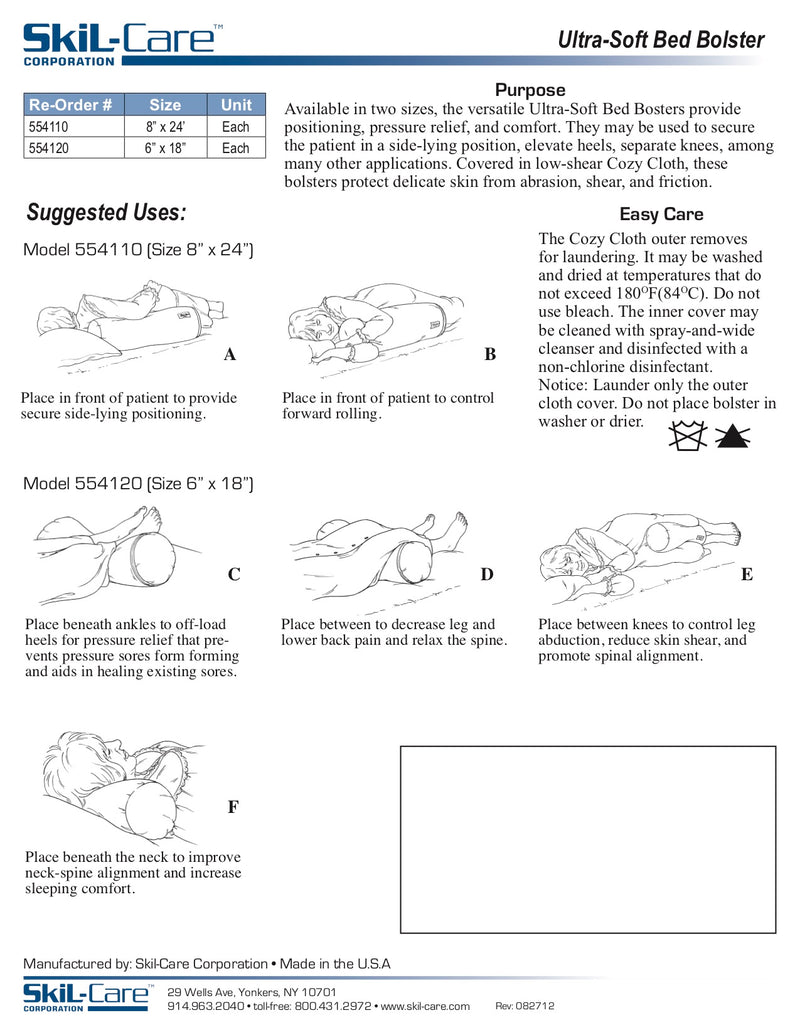 Load image into Gallery viewer, SkiL-Care Ultra-Soft Bolster