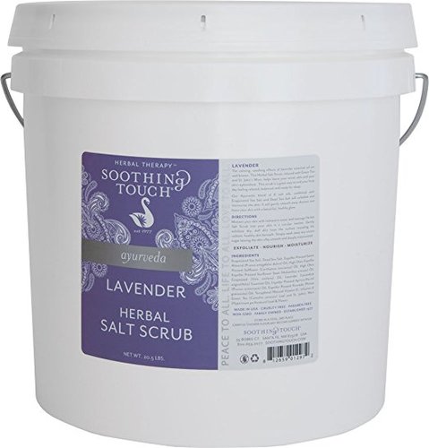 Load image into Gallery viewer, Soothing Touch Lavender Herbal Salt Scrub