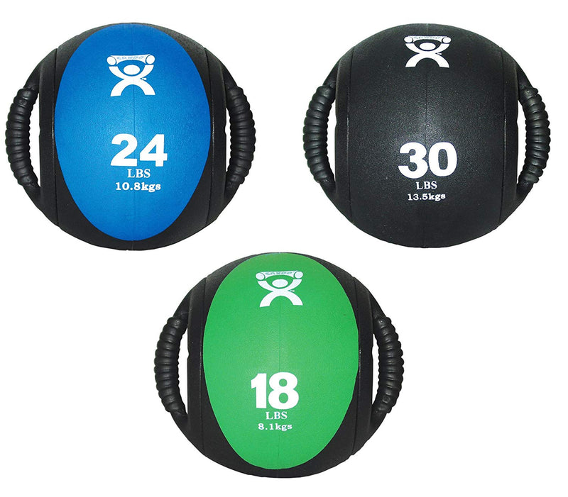 Load image into Gallery viewer, CanDo® Dual Handle Medicine Balls