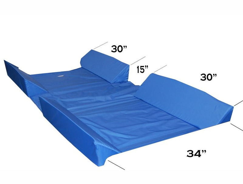 Load image into Gallery viewer, SkiL-Care 30° Full Body Bed Support System w/4 Attached Bolsters