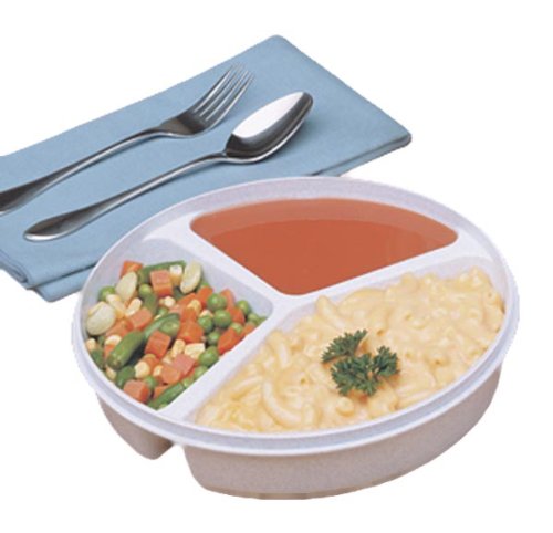 Load image into Gallery viewer, SP Ableware Partitioned Scoop Dish with Lid