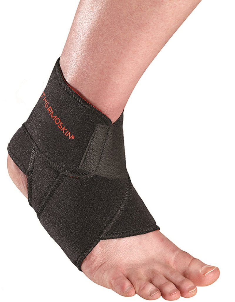 Load image into Gallery viewer, Thermoskin Sport Ankle Wrap, Black, OSFM