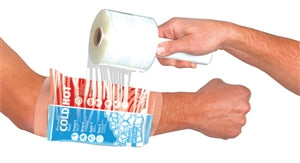 Load image into Gallery viewer, Mueller EZ Wrap 4" x 1000' Plastic Wrap w/ Handle