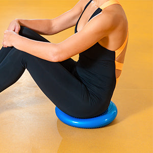 Load image into Gallery viewer, BodySport Vestibular Balance Disc, 13.5" Diameter, Blue, Latex Free - # VDBL