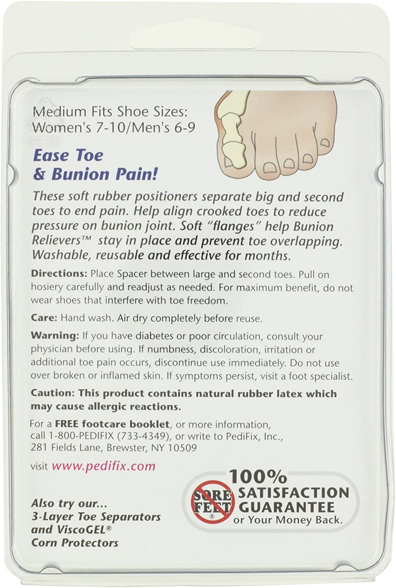 Load image into Gallery viewer, Pedifix Podiatrists' Choice Bunion Relievers (#P229) -2 per pack
