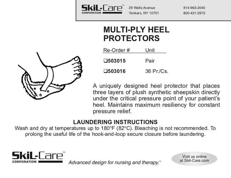 Load image into Gallery viewer, SkiL-Care Multi-Ply Heel Protector