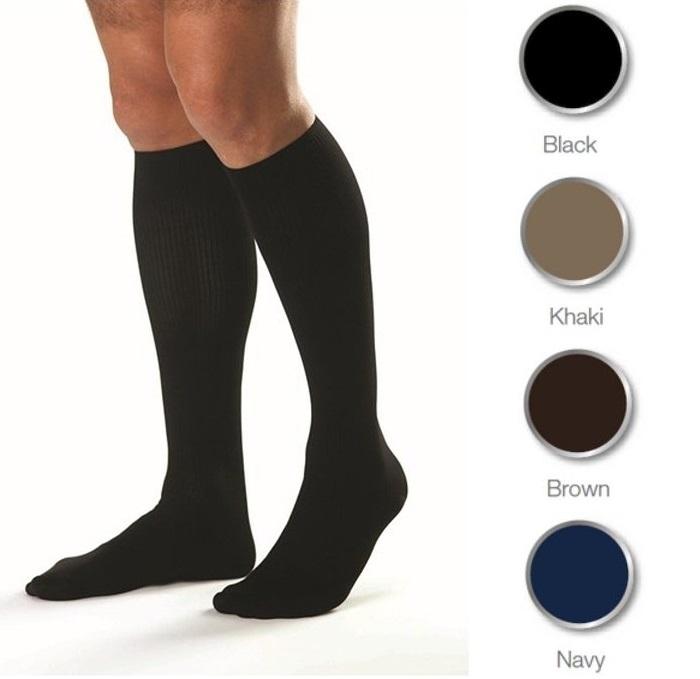 Load image into Gallery viewer, JOBST forMen Ambition W/ SoftFit Technology Knee High Regular 30-40 mmHg Socks