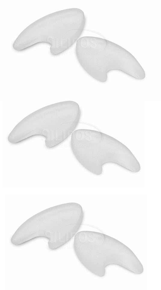 Silipos Anti-Bacterial Gel Toe Separators