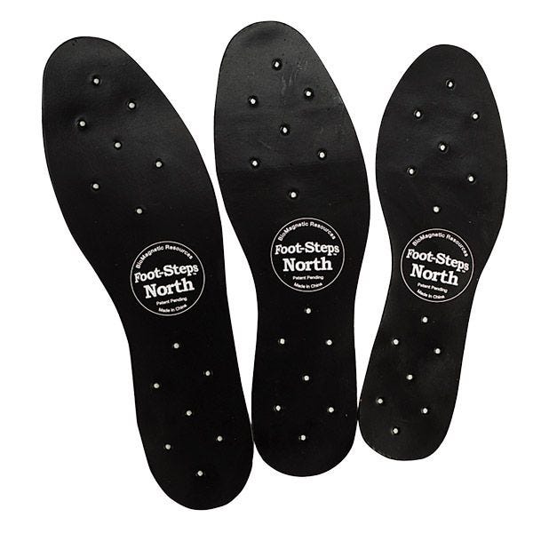 Load image into Gallery viewer, Foot Steps Multi Pole Magnetic Insoles