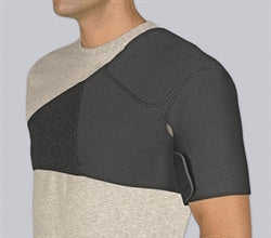 FLA Orthopedics Safe-T-Sport Neoprene Shoulder Support, Black