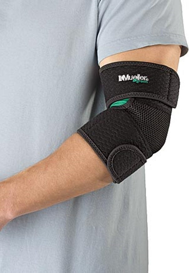 Load image into Gallery viewer, Mueller Green Adjustable Elbow Support