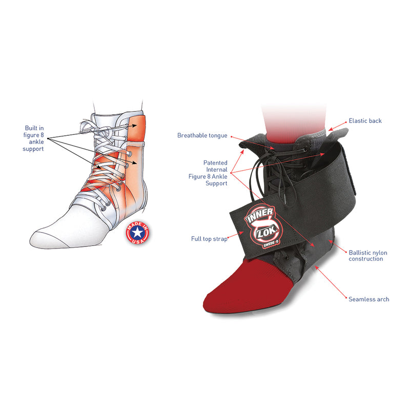 Load image into Gallery viewer, Swede-O Inner Lok 8 Ankle Braces