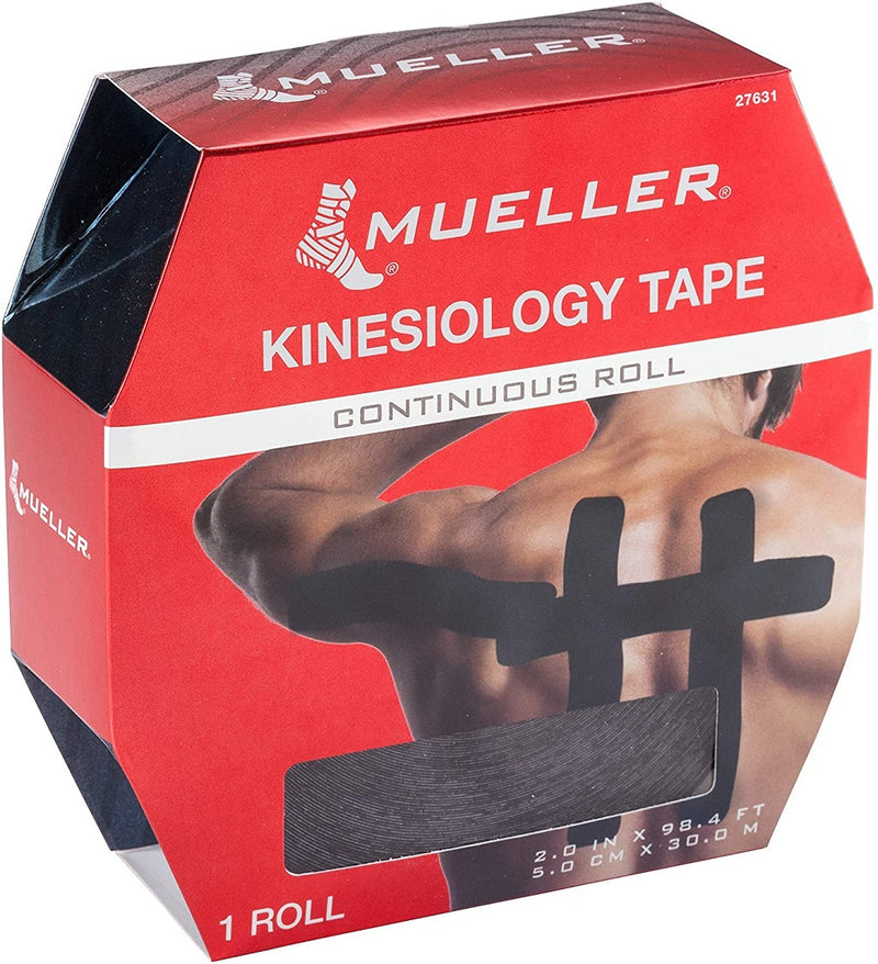 Load image into Gallery viewer, Mueller Kinesiology Tape, 2" X 98.4' continuous roll