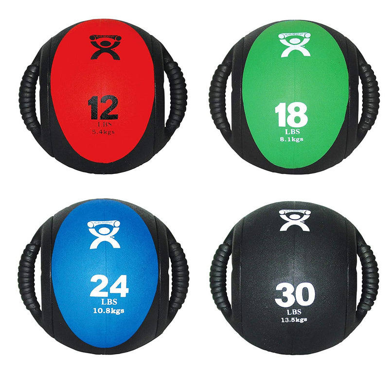 Load image into Gallery viewer, CanDo® Dual Handle Medicine Balls