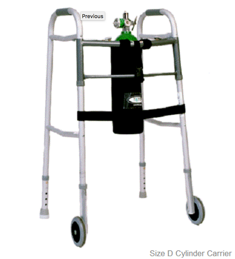 Load image into Gallery viewer, Kinsman TO2TE Oxygen Tank Holder for Walkers