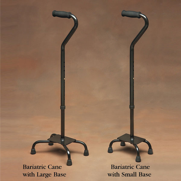 Load image into Gallery viewer, North Coast Medical Bariatric Quad Cane