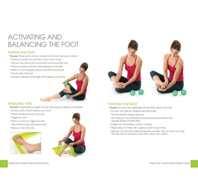 Load image into Gallery viewer, OPTP Textured Franklin Ball Set or Happy Feet Book - Dynamic Base, Posture