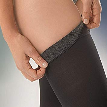 Load image into Gallery viewer, JOBST Women's Opaque Thigh High With Sensitive Top Band 30-40 mmHg Closed Toe