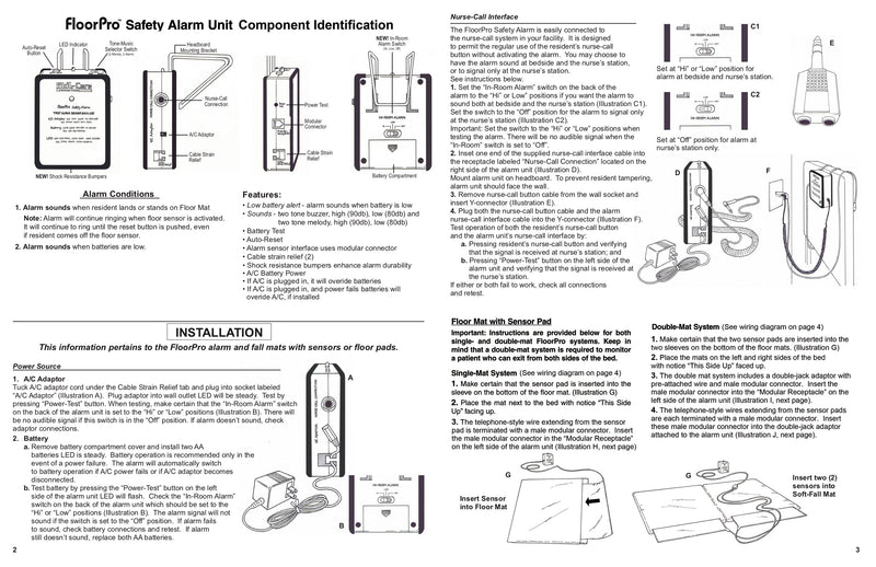 Load image into Gallery viewer, SkiL-Care FloorPro Pad Alarm System