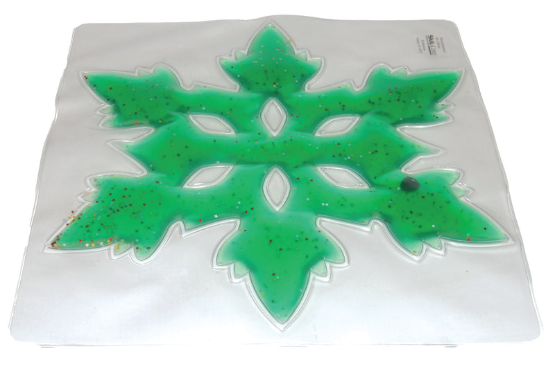 Load image into Gallery viewer, SkiL-Care Six Spoke Snow Flake Light Box Gel Pads - 15" x 15"
