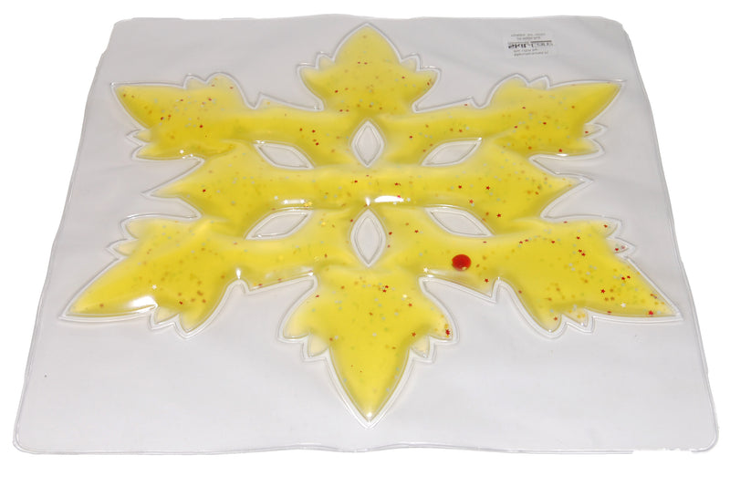 Load image into Gallery viewer, SkiL-Care Six Spoke Snow Flake Light Box Gel Pads - 15" x 15"