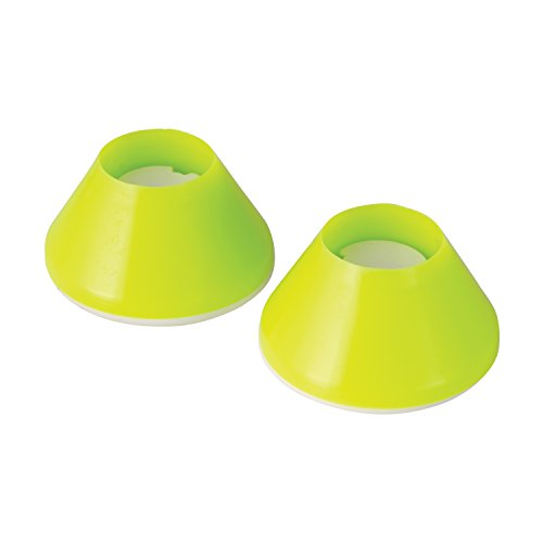 Walker Glides, Walker Glide Caps, Walker Slides, Rubber Tips, Green, 2 Count