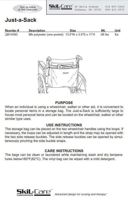 Load image into Gallery viewer, SkiL-Care Just-A-Sack