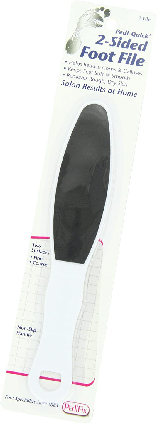 Pedifix PediQuick Foot File - Dual Action & 2-Sided, Each