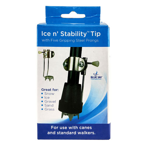 Load image into Gallery viewer, Blue Jay Ice n' Stability Ice Tip with Five Steel Gripping Prongs