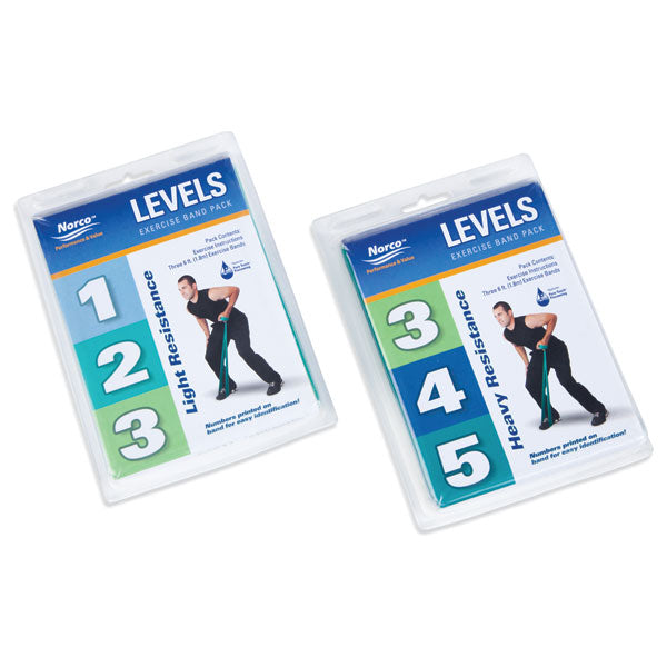 Load image into Gallery viewer, North Coast Medical Norco™ LEVELS™ Exercise Band Packs