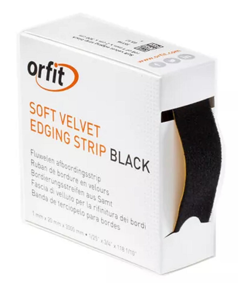 Load image into Gallery viewer, Orfit® Orfilastic or Luxofoam or Thermoplastic / Soft Velvet Edging Strip