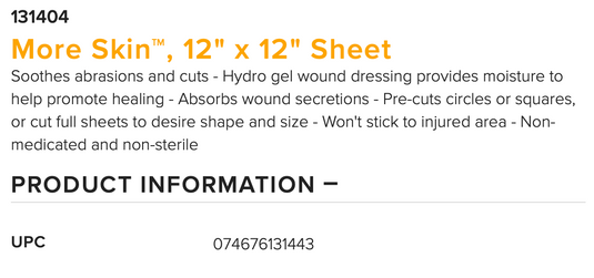 Mueller More Skin™