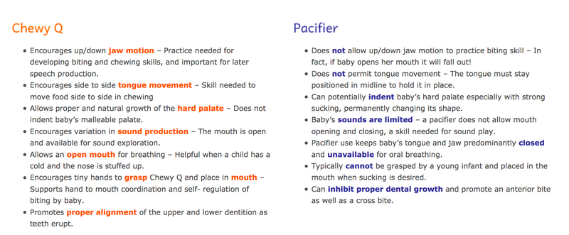 Load image into Gallery viewer, Chewy Tubes Chewy Q, Develops biting skills safely and naturally
