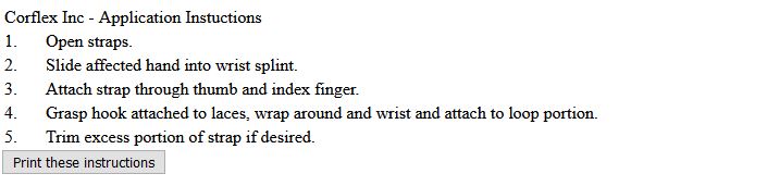 Load image into Gallery viewer, Corflex 8" Suede Wrist Lacer Splint