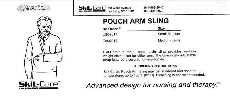 Load image into Gallery viewer, SkiL-Care Pouch Arm Sling