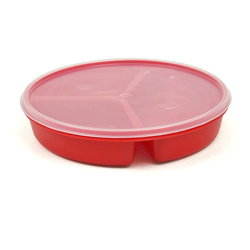 Load image into Gallery viewer, SP Ableware Partitioned Scoop Dish with Lid