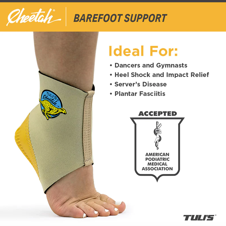 Load image into Gallery viewer, Tuli's® Cheetah® Heel Cup With Compression Sleeve