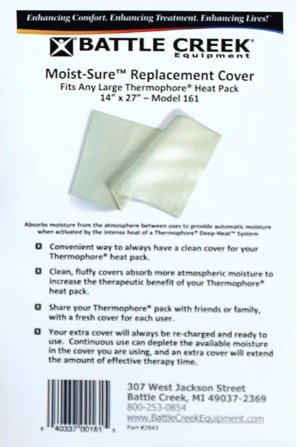 Load image into Gallery viewer, Thermophore Heating Pad Fleece Moist-Sure Cover Only Large/14" x 27" Model 161