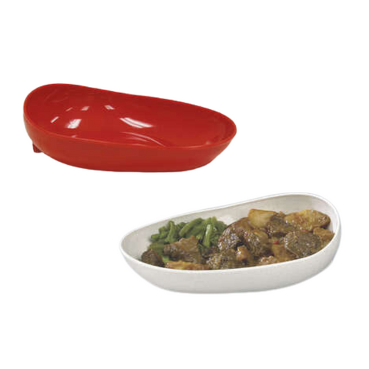 SP Ableware Maddak Skidtrol Scooper Dish with Non-Skid Base