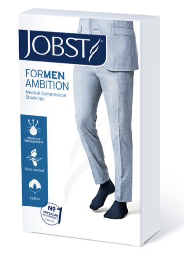 Load image into Gallery viewer, JOBST forMen Ambition W/ SoftFit Technology Knee High Regular 30-40 mmHg Socks