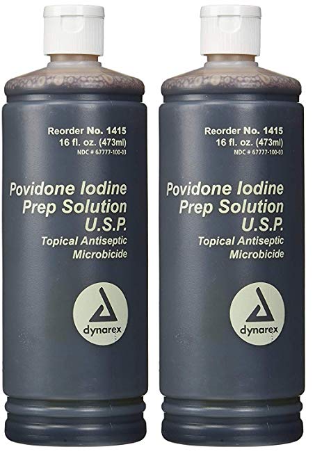 Load image into Gallery viewer, Povidone Iodine Prep Solution USP, 16 Fluid Ounce