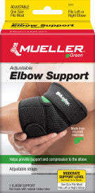 Load image into Gallery viewer, Mueller Green Adjustable Elbow Support