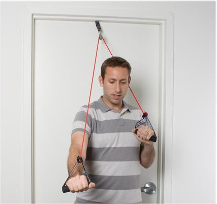 Load image into Gallery viewer, CanDo Tubing Shoulder Pulley Exercisers