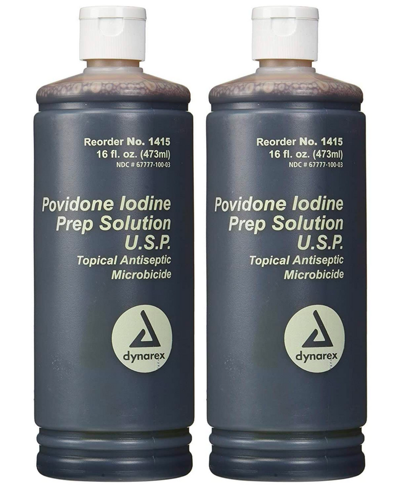 Load image into Gallery viewer, Povidone Iodine Prep Solution USP, 16 Fluid Ounce