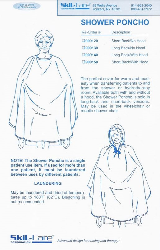 Load image into Gallery viewer, SkiL-Care Shower Poncho